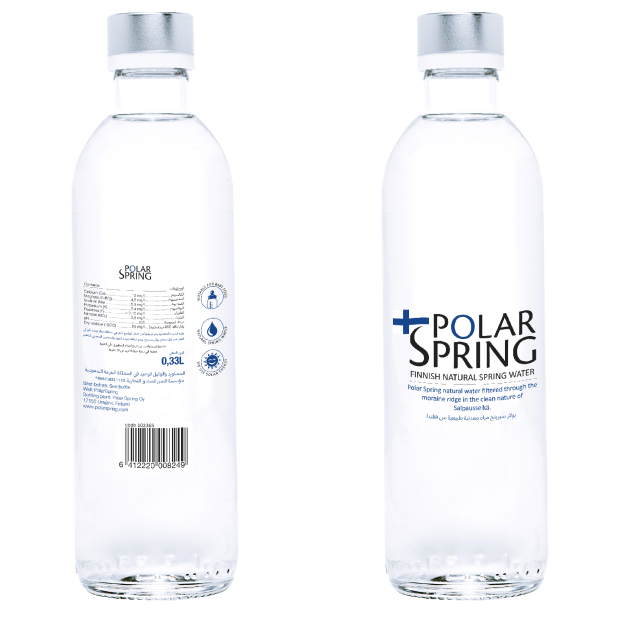 Natural Spring Water 0.33 L Polar Spring