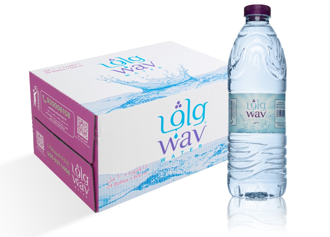 مياه واف 600 مل