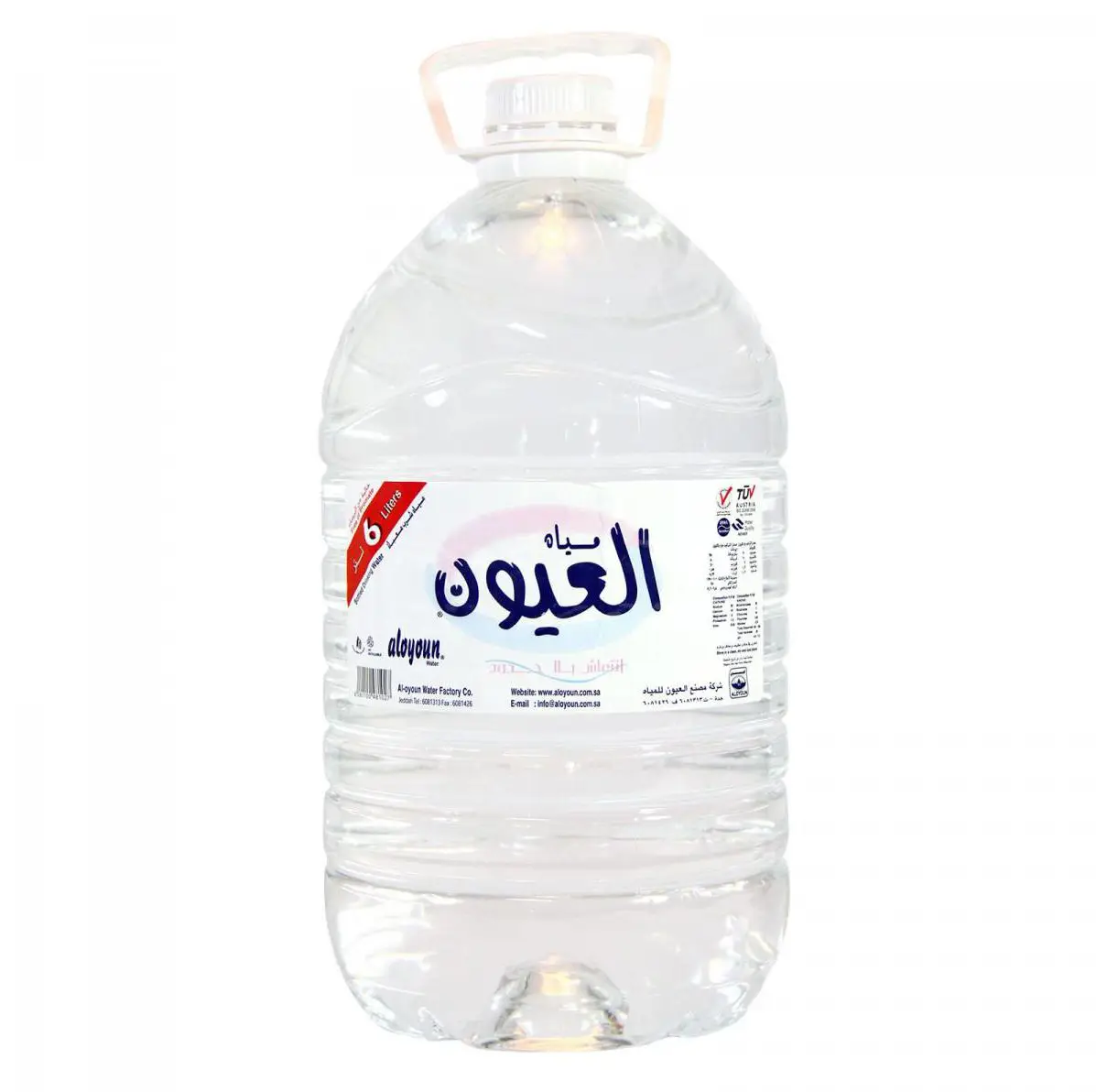 مياه العيون 6 لتر