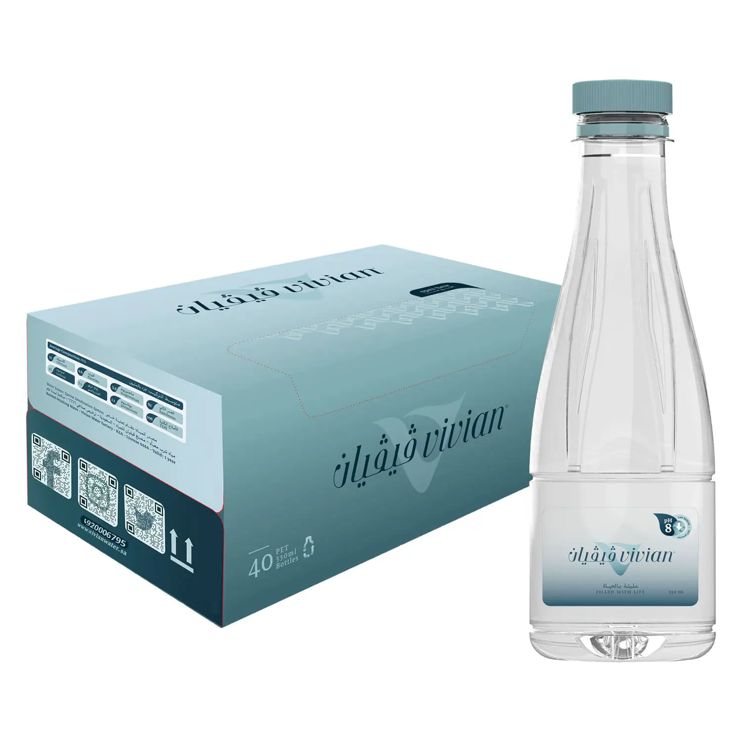 مياه ڤيڤيان 330 مل