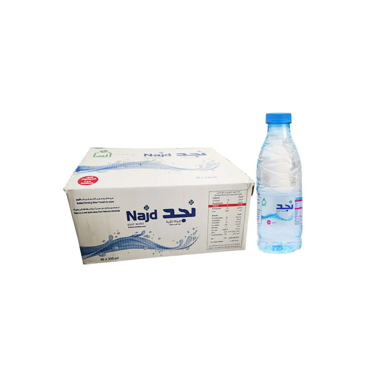 مياه نجد 330 مل
