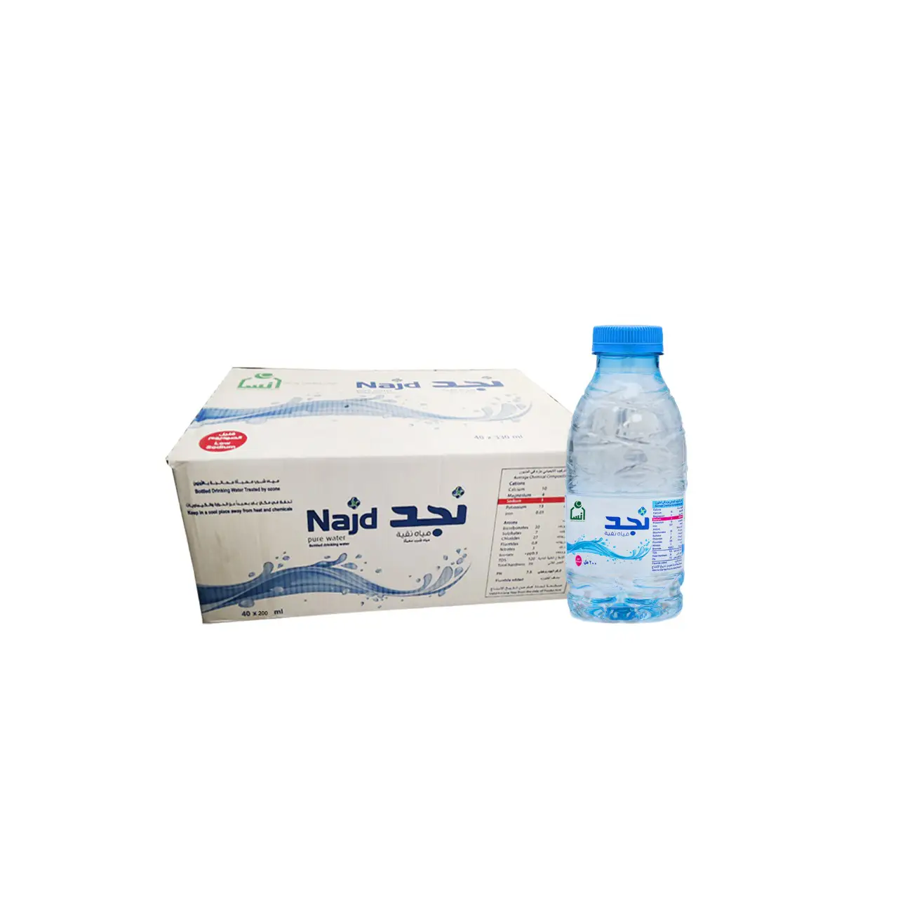 مياه نجد 200 مل